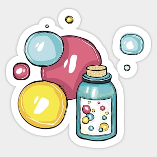 Soap bubbles Sticker